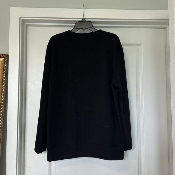 H&M Black Crewneck Sweatshirt with Fireworks - Picture 4 of 4